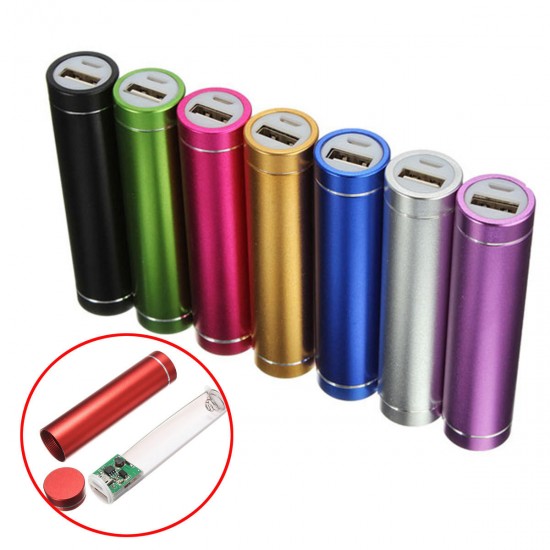Portable USB Power Bank Case Kit 18650 Battery Charger DIY Box for iPhone 8 X Plus S8 S9 Note 8
