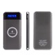 Qi Wireless Micro USB Type-C 10000mAh DIY LED Pwer Bank Case Charger for Samsung S8 iPhone X 8 Qi Wireless Micro USB Type-C 10000mAh DIY LED Pwer Bank Case Charger for Samsung S8 iPhone X 8
