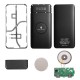 Qi Wireless Micro USB Type-C 10000mAh DIY LED Pwer Bank Case Charger for Samsung S8 iPhone X 8 Qi Wireless Micro USB Type-C 10000mAh DIY LED Pwer Bank Case Charger for Samsung S8 iPhone X 8