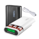 TOMO M3 3pcs 18650 Batteries Charging Station Power Bank Case Diy Box TOMO M3 3pcs 18650 Batteries Charging Station Power Bank Case Diy Box