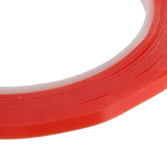 Red Double Sided Tape Sticker Mobile Phone Computer LCD Screen Repair 5mm Width