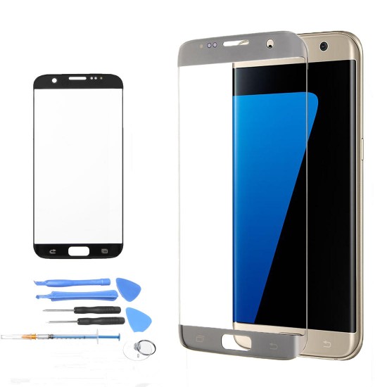 Front Glass Panel Touch Screen Replacement + Tools for Samsung Galaxy S7 Edge
