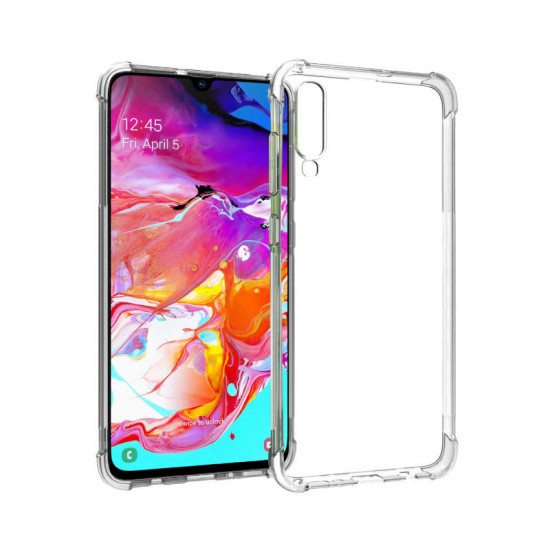 Bakeey Air Cushion Corner Transparent Shockproof TPU  Protective Case for Samsung Galaxy A70 2019