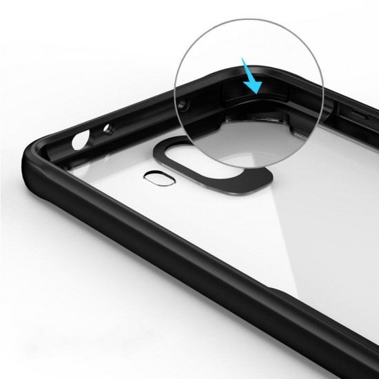 Bakeey Airbag Acrylic Transparent TPU Case for Samsung Galaxy A8 2018