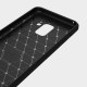Bakeey Carbon Fiber Anti Fingerprint Soft TPU Protective Case For Samsung Galaxy A8 Plus 2018