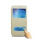 Flip Dual View Window PU Leather Stand Case for Samsung Galaxy ON7