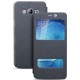 Flip Dual View Window PU Leather Stand Case for Samsung Galaxy ON7