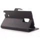 Flip Litchi Grain PU Leather Case For Samsung Note Edge N915F N9150