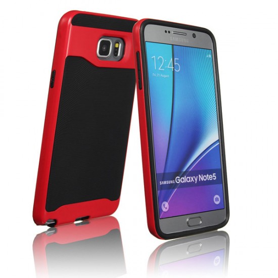 2 in 1 Hybrid TPU+PC Frame Tough Case Cover Bumper Skin For Samsung Galaxy Note5