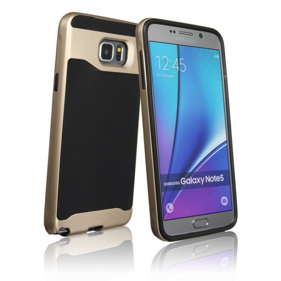 2 in 1 Hybrid TPU+PC Frame Tough Case Cover Bumper Skin For Samsung Galaxy Note5