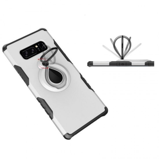 360º Rotating Ring Grip Stand Holder Case For Samsung Galaxy Note 8