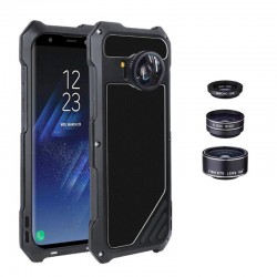 198° Fisheye Lens+15X Macro Lens+Wide Angle Lens+Aluminum Case For Samsung Galaxy S8/S8 Plus 198° Fisheye Lens+15X Macro Lens+Wide Angle Lens+Aluminum Case For Samsung Galaxy S8/S8 Plus