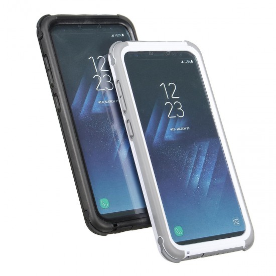 2 In 1 Waterproof Snowproof Dustproof Shockproof PC PET TPU Case for Samsung Galaxy S8 5.8''