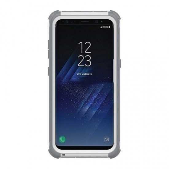 2 In 1 Waterproof Snowproof Dustproof Shockproof PC PET TPU Case for Samsung Galaxy S8 5.8''