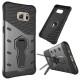 360 Degree Rotation Collapsible Bracket Shockproof Back Case Cover for Samsung Galaxy S7 Edge G9350