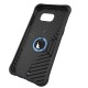 360 Degree Rotation Collapsible Bracket Shockproof Back Case Cover for Samsung Galaxy S7 Edge G9350