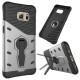 360 Degree Rotation Collapsible Bracket Shockproof Back Case Cover for Samsung Galaxy S7 G9300