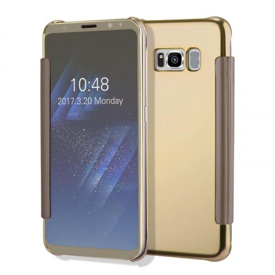 Bakeey Smart Sleep Window View Electroplating Acrylic Mirror PC Case For Samsung Galaxy S8 5.8" Bakeey Smart Sleep Window View Electroplating Acrylic Mirror PC Case For Samsung Galaxy S8 5.8"