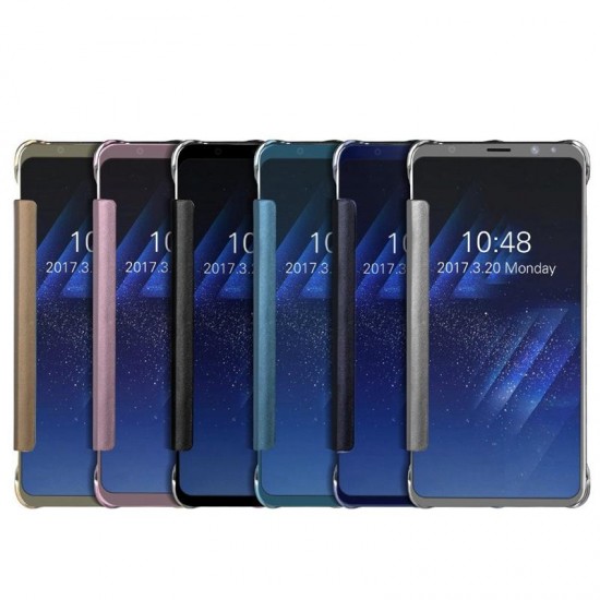 Bakeey Smart Sleep Window View Electroplating Acrylic Mirror PC Case For Samsung Galaxy S8 5.8" Bakeey Smart Sleep Window View Electroplating Acrylic Mirror PC Case For Samsung Galaxy S8 5.8"