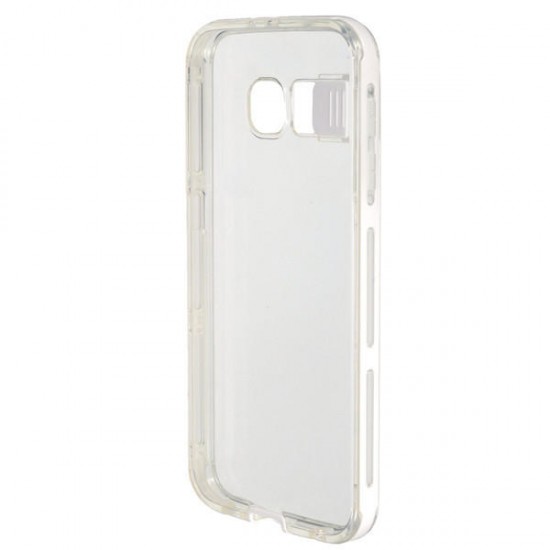 Flashlight Up Remind Incoming Call Case with Plectrum For Samsung Galaxy S6