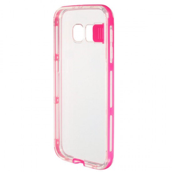 Flashlight Up Remind Incoming Call Case with Plectrum For Samsung Galaxy S6