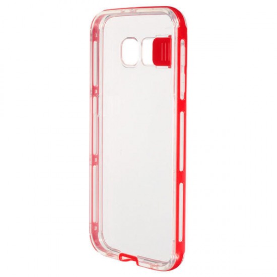 Flashlight Up Remind Incoming Call Case with Plectrum For Samsung Galaxy S6