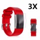 3x Anti-Scratch Clear HD Screen Protector Films Shield Guard For Fitbit Charge 2