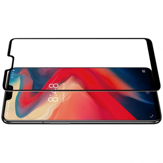 NILLKIN 3D CP+MAX Anti-Explosion Full Cover AGC Glass Screen Protector For Oneplus 6