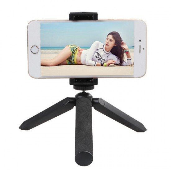 2 in 1 Portable Mini Rotated Desktop Holder Tripod Selfie Stick For iPhone X 8Plus OnePlus5 Xiaomi6