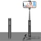 3 in 1 Mini Extended bluetooth Tripod Selfie Stick Live Bracket for iphone X XS Huawei Xiaomi