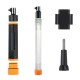 6.7-15.7'' Waterproof Selfie Stick for GoPro Extendable Transparent Floaty Pole Telescoping Grip