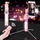 Bakeey 4 in 1 Tripod Selfie Stick Extendable Monopod with Bluetooth Remote Beauty Fill Light