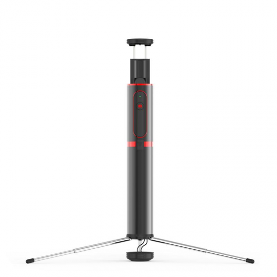 Bakeey All in One Hidden Design Aluminum Extendable Selfie Stick with Tripod Non Skid Monopod