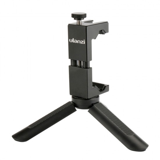 Ulanzi 1/4" Screw Mount Phone Holder Selfie Stick Tripod for Smartphone Action Camera Ulanzi 1/4" Screw Mount Phone Holder Selfie Stick Tripod for Smartphone Action Camera