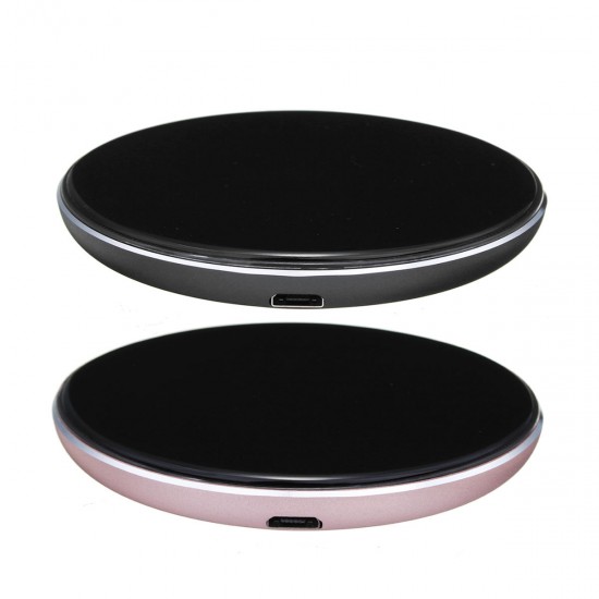 10W Qi Wireless Fast Charging Mat Pad Charger Dock Stand For iPhone X 8 8 plus