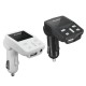 1.2″ LED Display Car Kit MP3 Player FM Transmitter Modulator MicroSD Car Charger For iphoneX Samsung