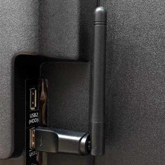 2.4G WiFi USB Wireless LAN Adapter With Antenna for Mac Windows