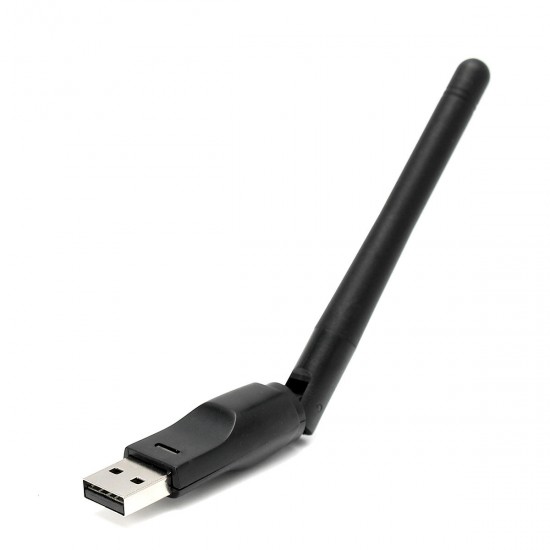 2.4G WiFi USB Wireless LAN Adapter With Antenna for Mac Windows