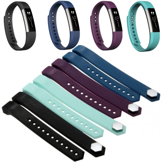 Silicone Replacement Wristband Watch Band Strap Clasp Small Size For Fitbit Alta Tracker