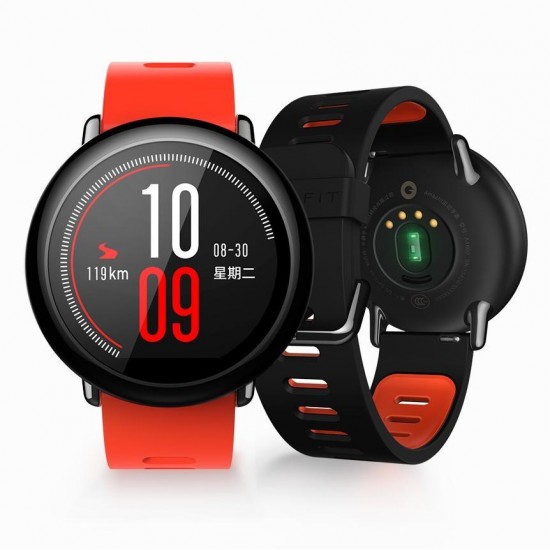 AMAZFIT Xiaomi IP67 Waterproof Zirconia Ceramics GPS Heart Rate Monitor Smart Watch(English Version)