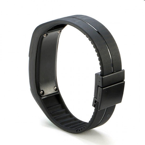 B4A Unisex Casual LED Rectangle Sport Digital Bracelet Watch