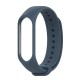 Mijobs Mi Band 3 Colorful Wrist Band Silicone Strap Replacement Wristband For Xiaomi Mi Band 3