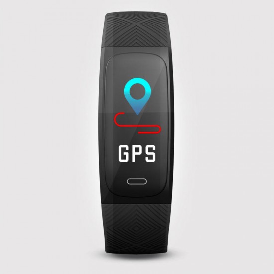 NORTH EDGE GPS Inside Color Screen Smart Watch Fitness Tracker HR Monitor 5ATM Waterproof Watch