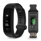 Zeblaze Plug Real-time Heart Rate Sleep Monitor All-day Activity Tracker Stopwatch BT4.0 Smart Watch