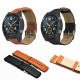 22mm Double Head Leather Strap Watch Band for Huawei Watch GT