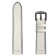 22mm Silica gel Inside External Leather Watch Band Watch Strap for Xiaomi Amazfit 2