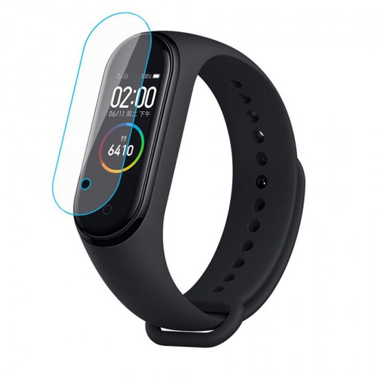 2pcs TPU Watch Screen Protector with Small Round Hole for Xiaomi Miband 4