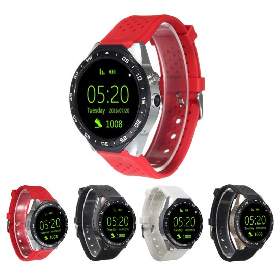 1.39 inch Bluetooth Wifi 3G GPS SMS Core Android 5.1 Smart Watch with Camera