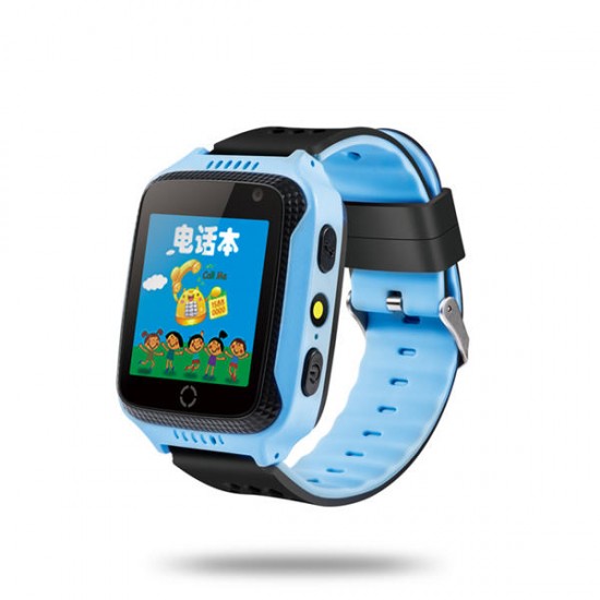 Bakeey 1.44inch Touch Screen SOS GPS LBS LocationTracker Flashlight Pedometer Children Smart Watch