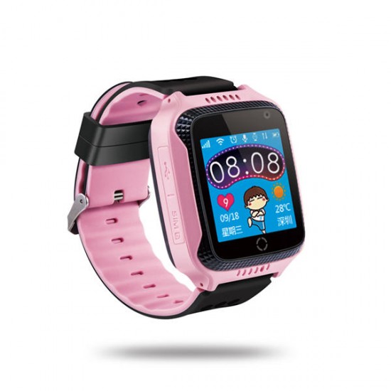 Bakeey 1.44inch Touch Screen SOS GPS LBS LocationTracker Flashlight Pedometer Children Smart Watch